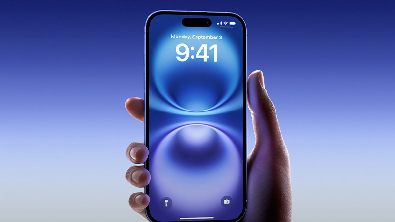 iPhone16の製品紹介画像