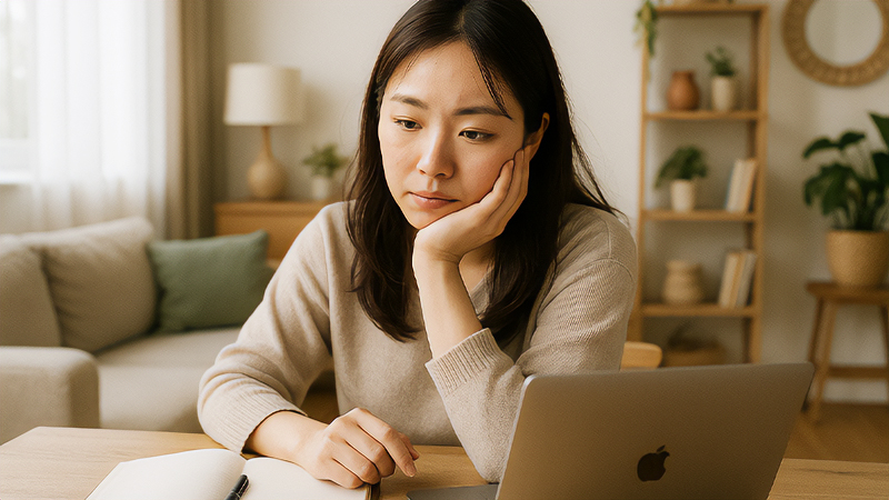 人間のWebライターのイメージ画像