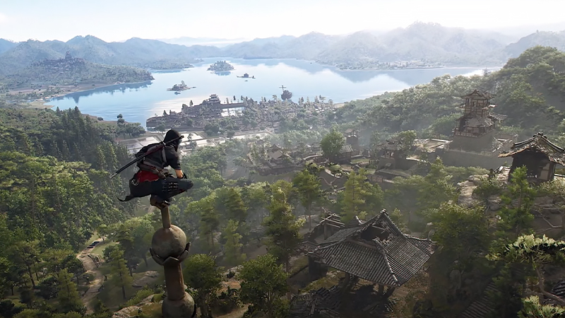 「アサシン クリード シャドウズ」のワンシーン