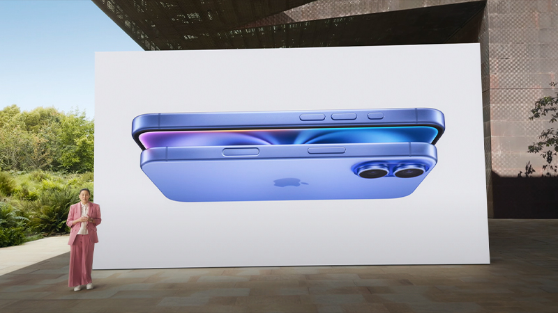 iPhone16シリーズの紹介画像