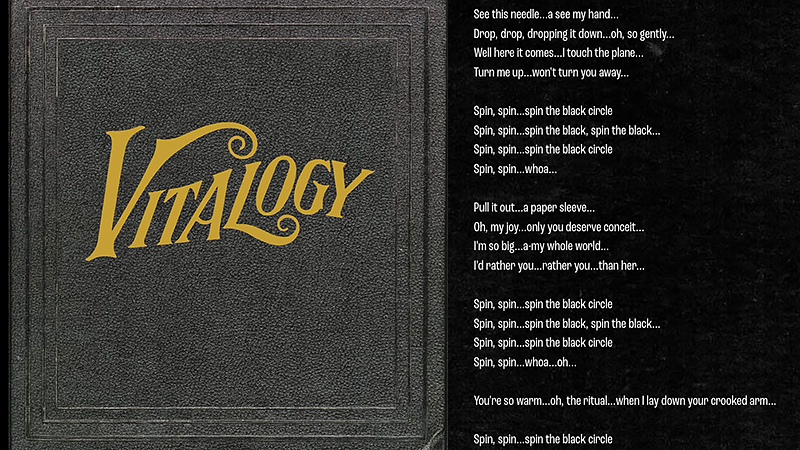 Pearl Jam「Vitalogy」のジャケット画像