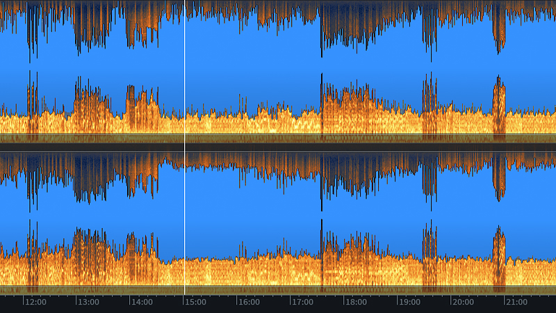 iZotope RX-7のインターフェース画面