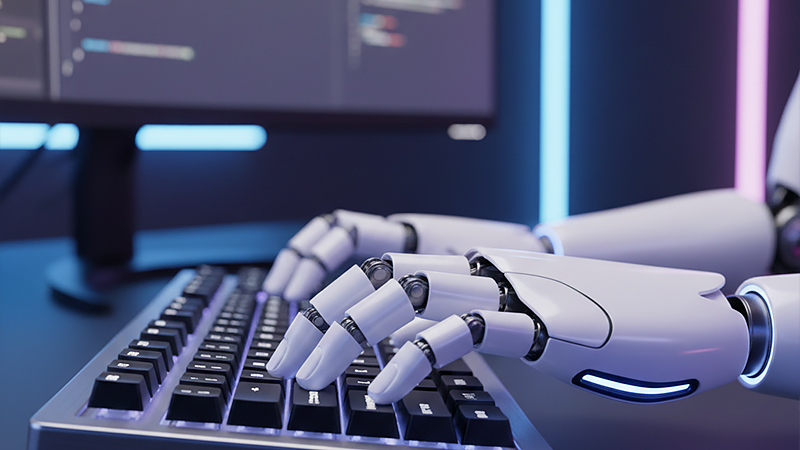 AIのコンテンツ自動生成のイメージ画像