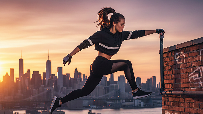 パルクールアクションのイメージ画像