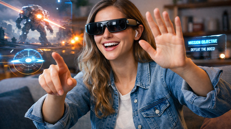 10年後のゲームプレイのイメージ画像