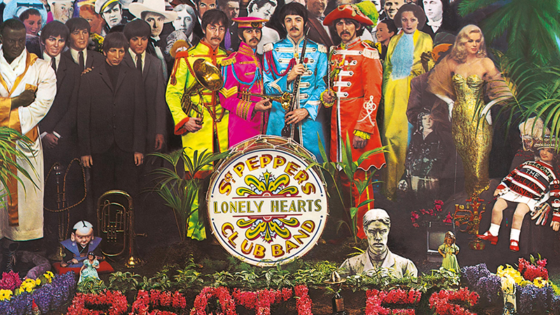 Sgt.Pepperのアルバムカバー