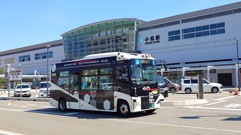 ティアフォーの自動運転バス「Minibus」の画像