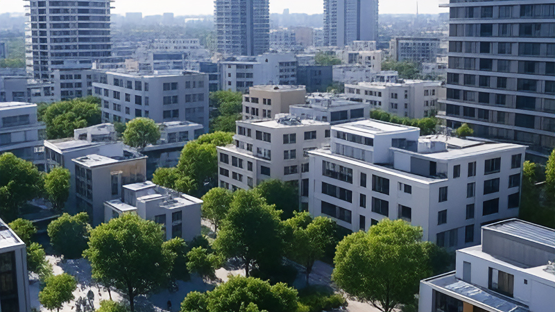 未来の都市部のイメージ画像