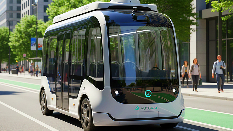 自動運転バスのイメージ画像