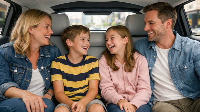 レベル5自動運転車両のイメージ画像