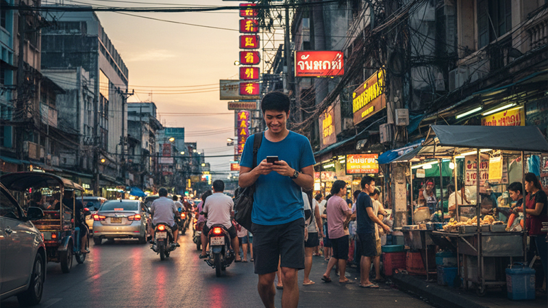タイの市街地のイメージ画像