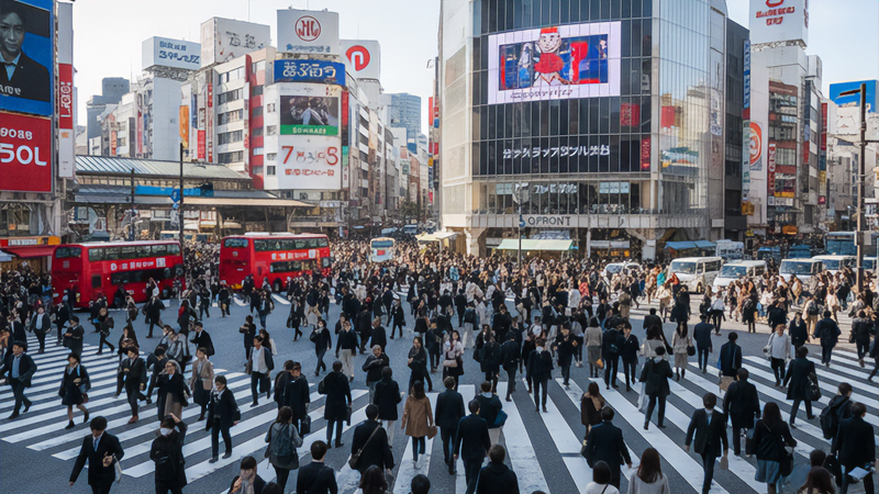 渋谷駅前のイメージ画像