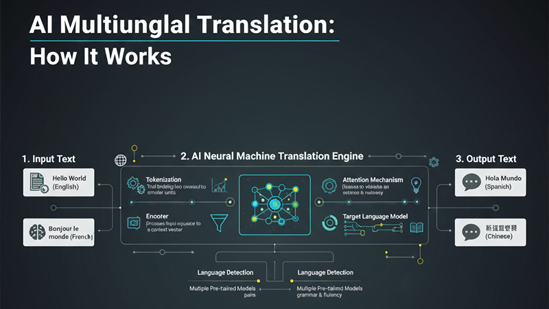 AI多言語翻訳のイメージ画像