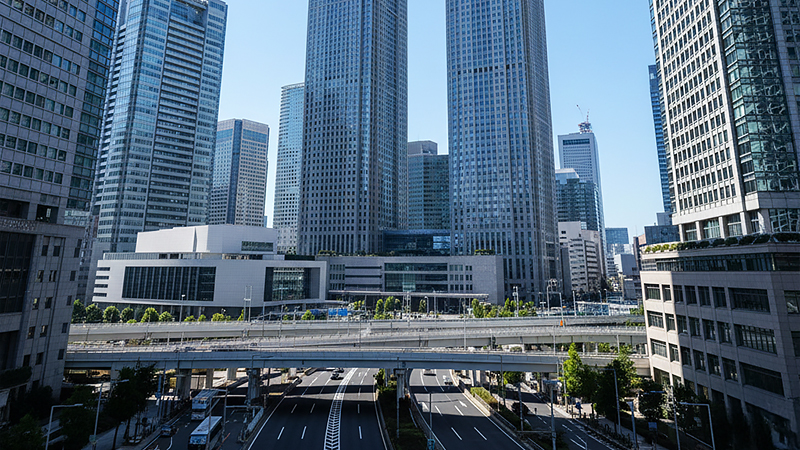 超高層ビル群のイメージ画像