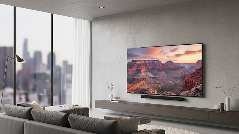 テレビのあるリビングのイメージ画像