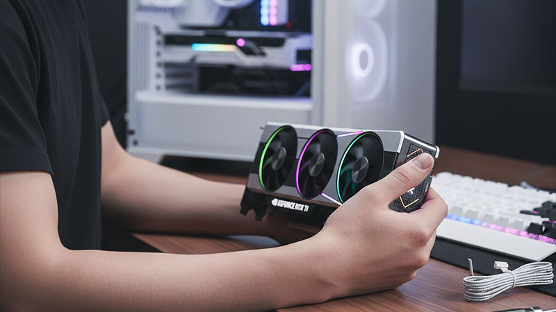 ハイエンドグラボを持つPCユーザーのイメージ画像