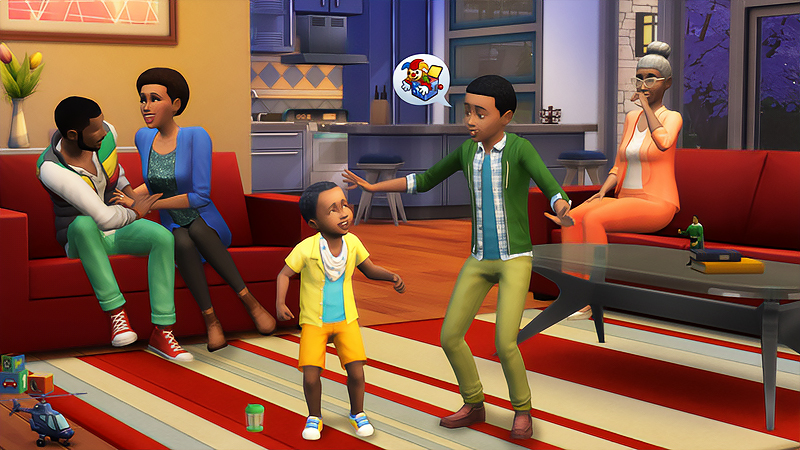 『The Sims 4』の一場面
