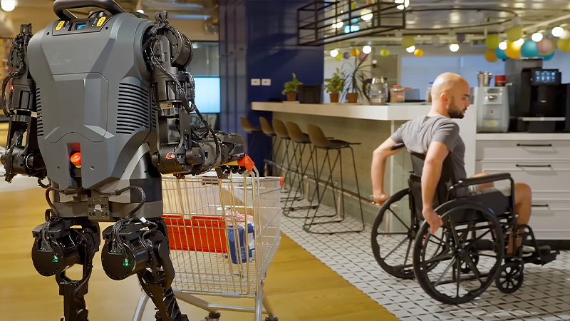 人間をサポートするAIロボットの事例