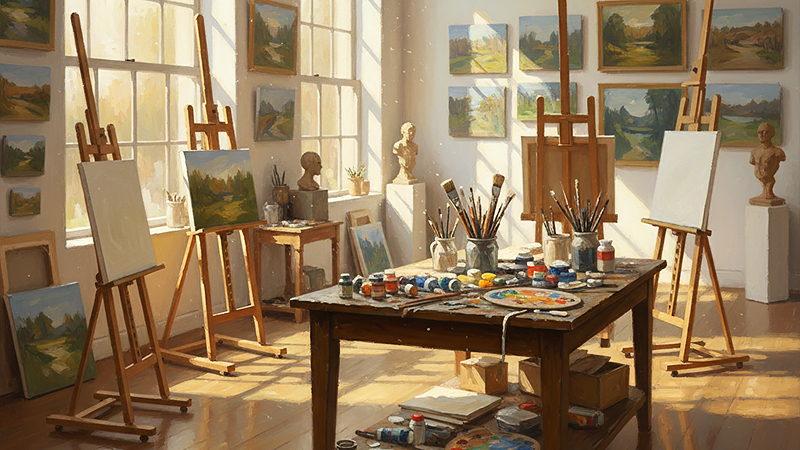 絵画教室のイメージ画像