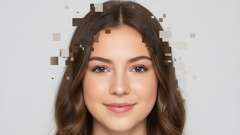 デジタルで再現した人間のイメージ画像