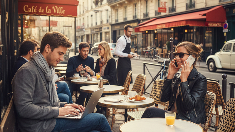 日常生活で活躍しているAIのイメージ画像