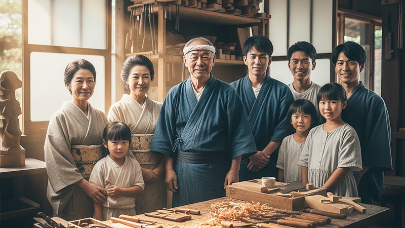 職人の後継者のイメージ画像
