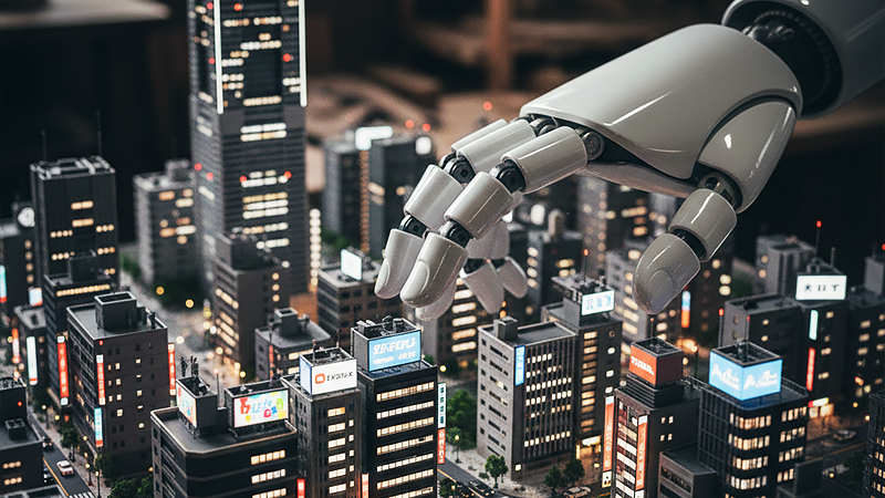 AIのマップ自動生成のイメージ画像