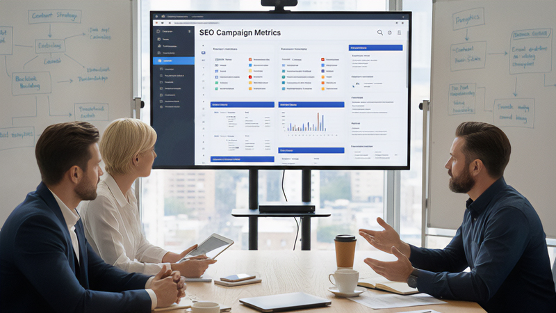 SEO対策会議のイメージ画像