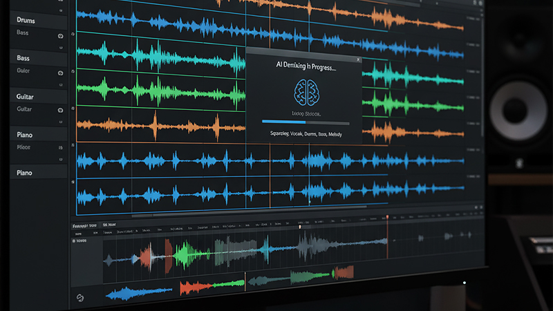 AIデミックス作業のイメージ画像
