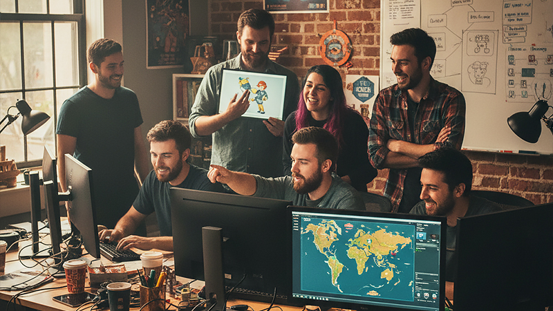 インディーゲームデベロッパーのイメージ画像