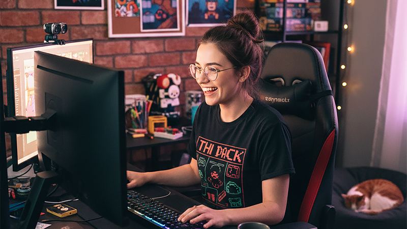 若きゲーム開発者のイメージ画像