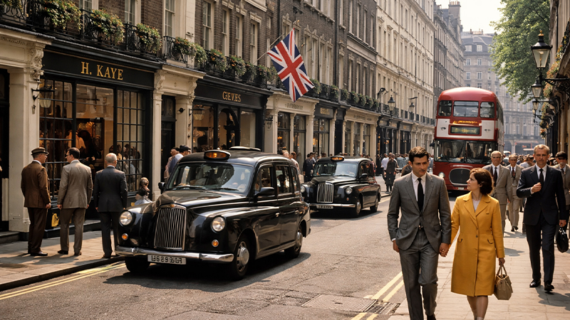 1960年台のロンドンのイメージ画像