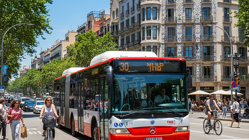 バルセロナ市街地のイメージ画像