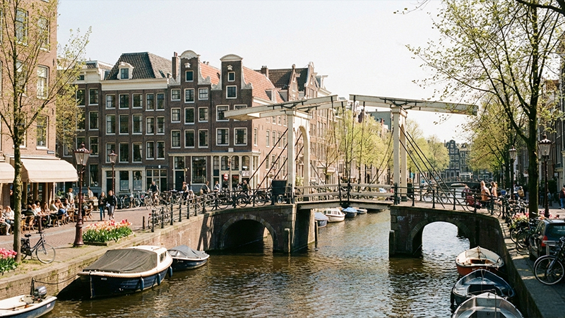 アムステルダム市街地のイメージ画像