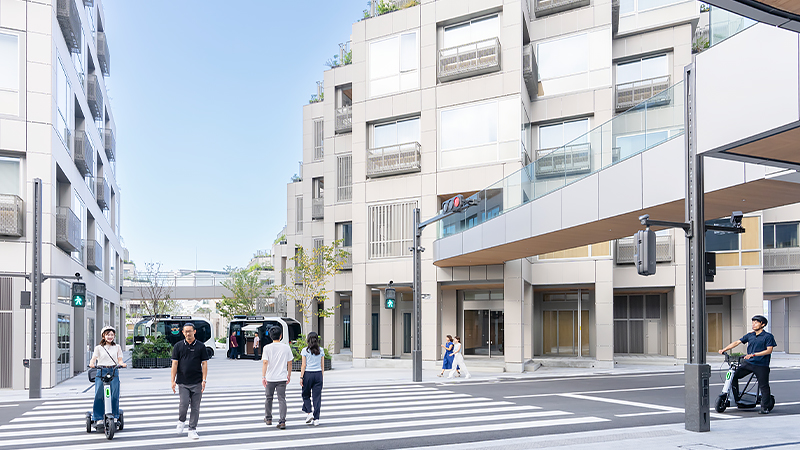 ウーブン・シティにおける日常