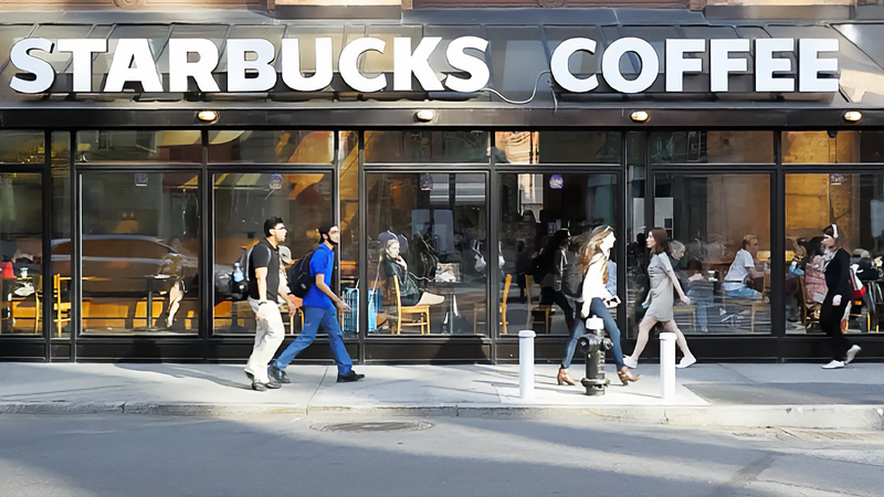 スターバックの店舗外観