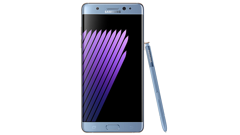 Galaxy Note 7の製品画像。