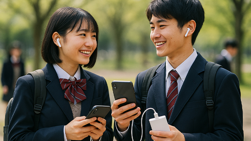 リチウムイオンバッテリーを使用している製品の例