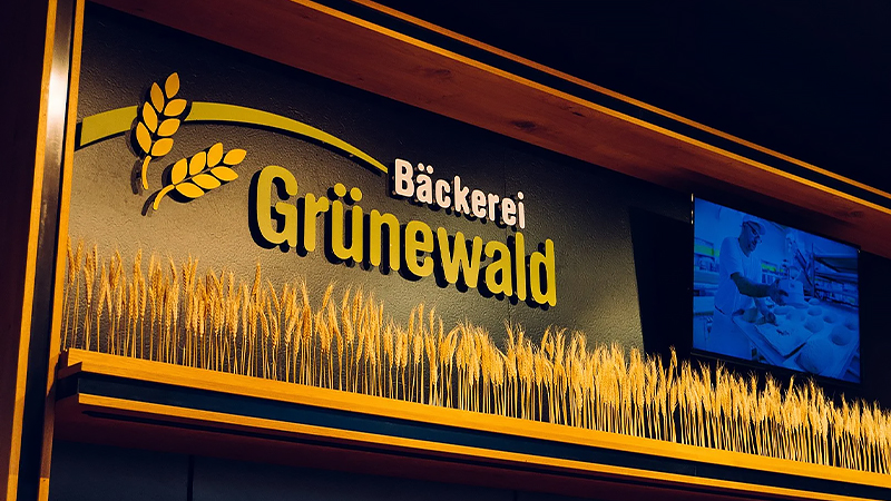 「Grünewald(グリューネヴァルト)」のロゴ