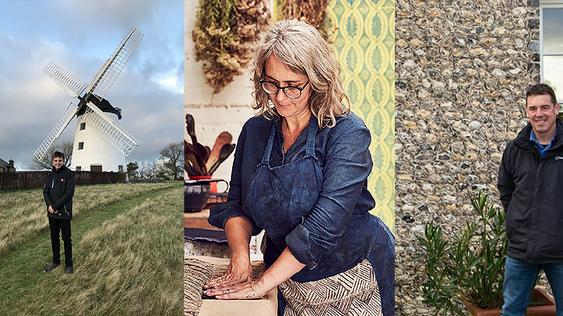 「サセックス絶滅危惧工芸基金」の対象となった伝統工芸の一例