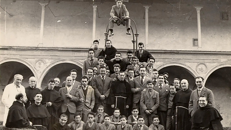 Scuola del Cuoio設立当時の写真