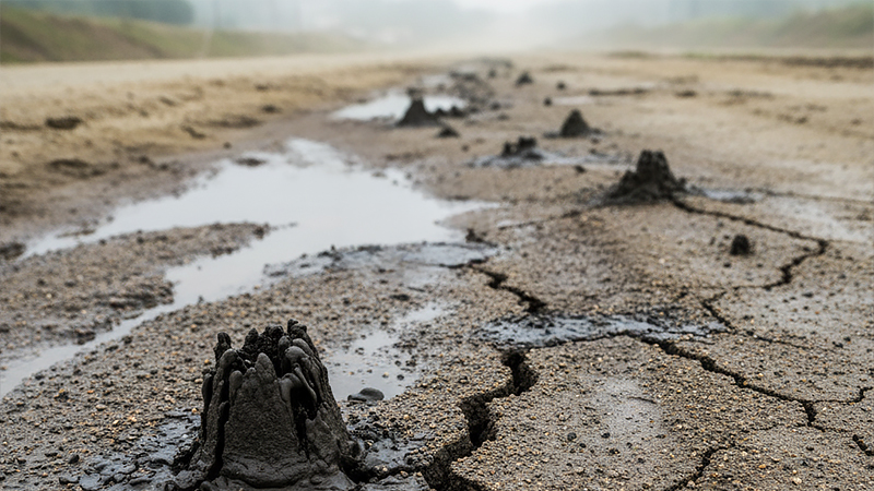 液状化現象のイメージ画像
