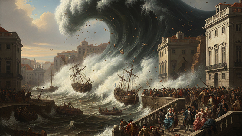 巨大津波のイメージ画像