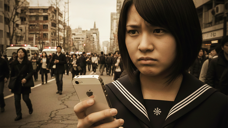 SNSによるデマが人々を翻弄するイメージ画像