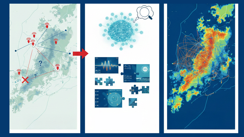 圧縮センシング技術の概念図