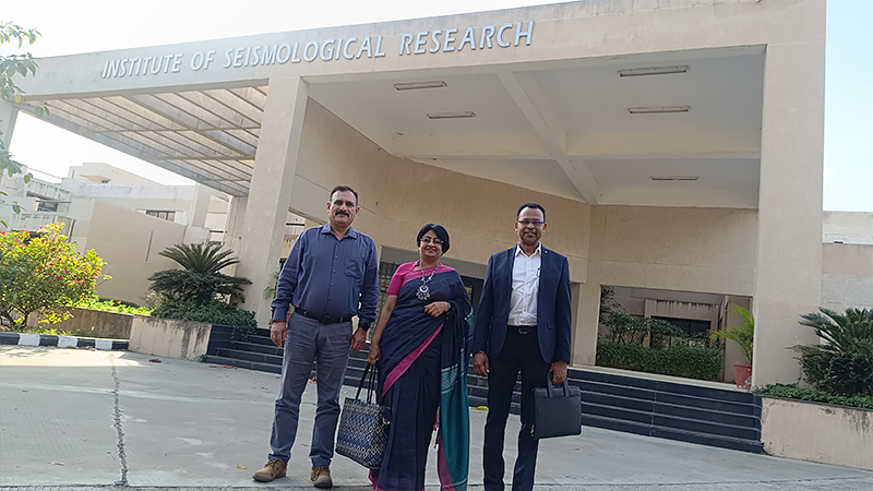 インドの地震研究所(ISR)の外観