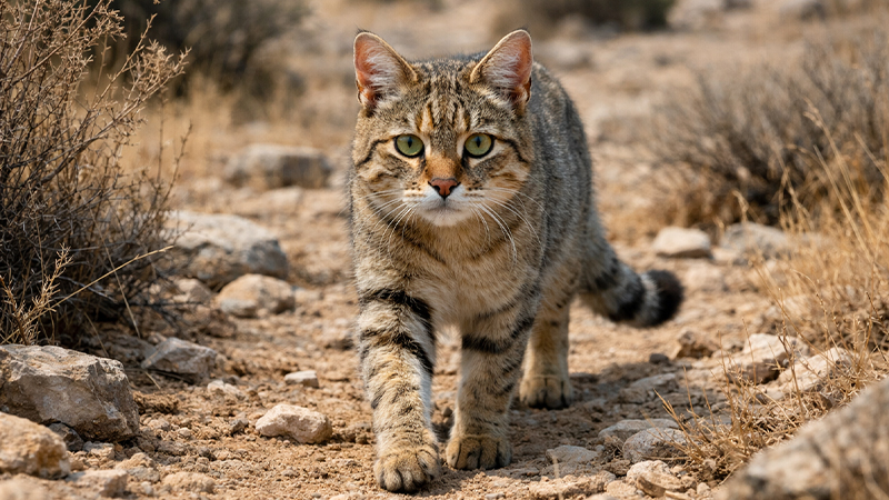 リビアヤマネコのイメージ画像
