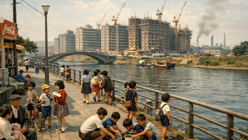 高度経済成長期の日本のイメージ画像