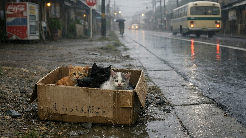 捨て猫のイメージ画像