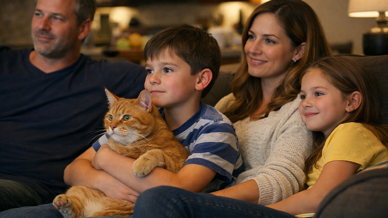 猫がいる日常のイメージ画像